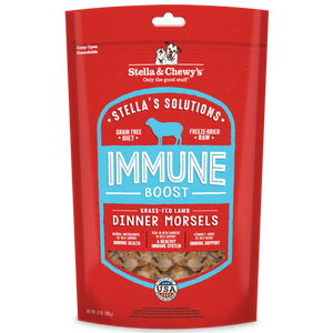 Stella & Chewy’s Stella’s Solution Freeze-Dried Grain Free Dinner Morsels for Dogs (Immune Boost) 13oz