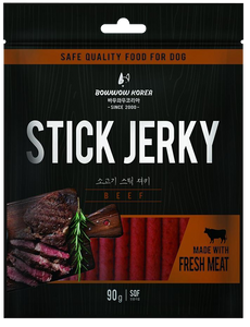 Bow Wow Beef Jerky Treats for Dogs (2 sizes)