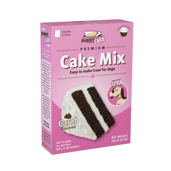 Puppy Cake Wheat Free Cake Mix for Dogs (Carob) 255g