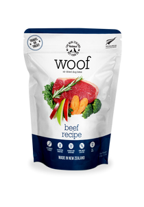 NZ Natural WOOF Air Dried Beef Bites Treats for Dogs (100g)