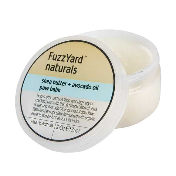 Fuzzyard Shea Butter + Avocado Oil Paw Balm for Dogs (100g)