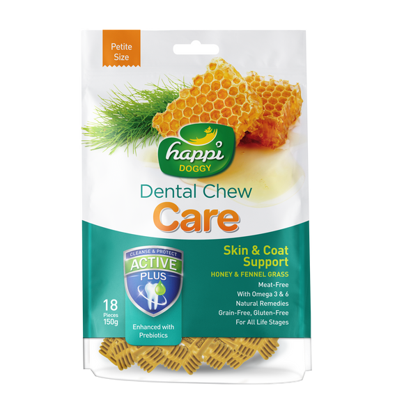 Happi Doggy Honey and Fennel Grass Dental Chew Zest (2 sizes)