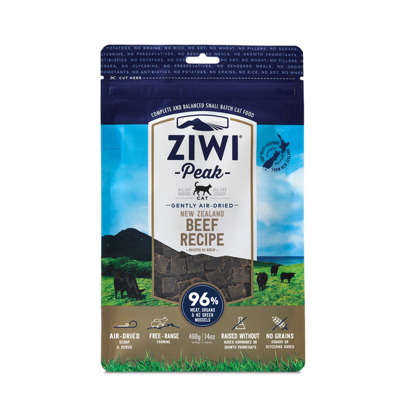 ZIWI® Peak Air-Dried Beef Recipe For Cats (2 sizes)