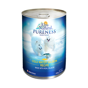 [ALP1265] Alps Natural Pureness Cold Water Salmon Canned Food for Dogs (400g)