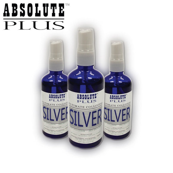 Absolute Plus Ultimate Colloidal Silver for Dogs & Cats (118ml)