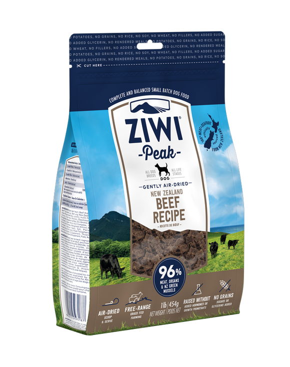 ZIWI® Peak Air-Dried Beef Recipe For Dogs (4 sizes)