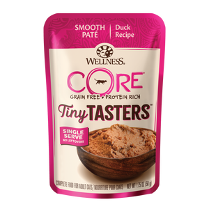 Wellness Core Grain Free Tiny Tasters Smooth Pate Duck for Cats (1.75oz)