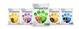 Simparica Ticks & Fleas Chewable Tablets for Dogs (3’s Tablets)