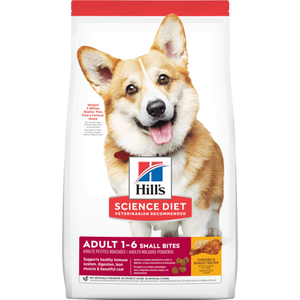 Hill's® Science Diet® Adult Small Bites Chicken & Barley Recipe Dry Food for Dogs (3 sizes)