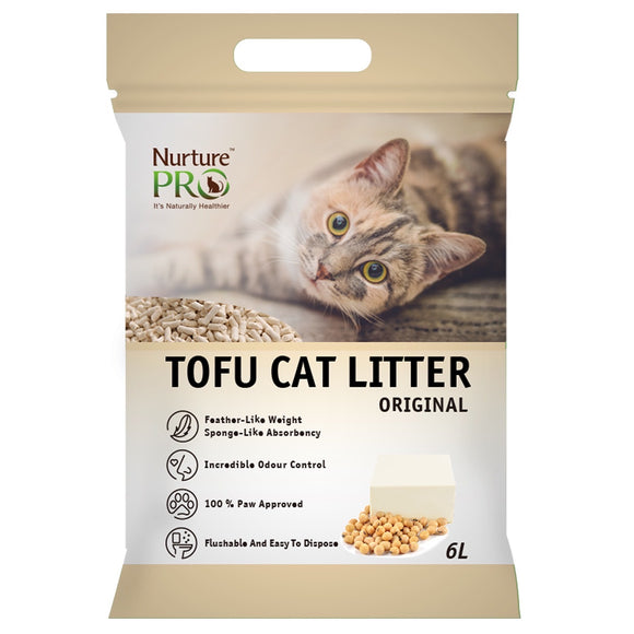 NurturePro Original Tofu Cat Litter (6L/pack)