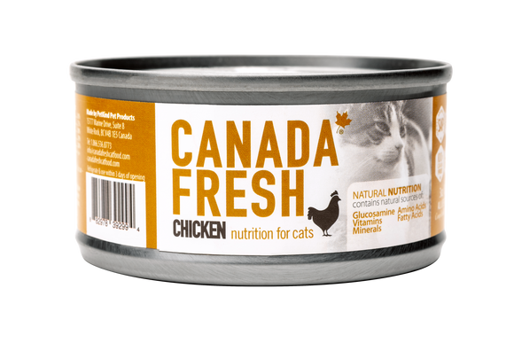 Canada Fresh Chicken Wet Canned Food for Cats (3oz/85g)