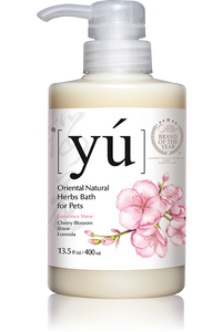 YÚ Oriental Natural Herbal Cherry Blossom Formula Shampoo (400ml)