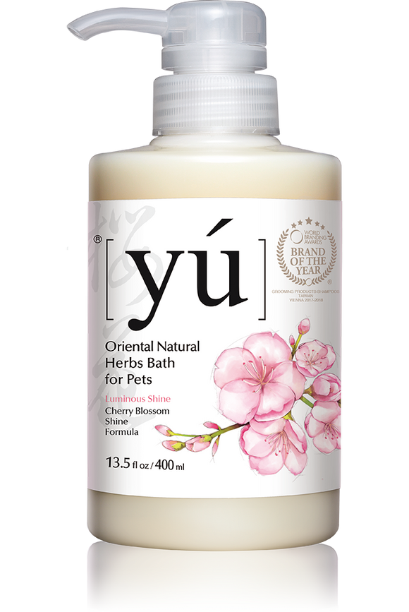 YÚ Oriental Natural Herbal Cherry Blossom Formula Shampoo (400ml)
