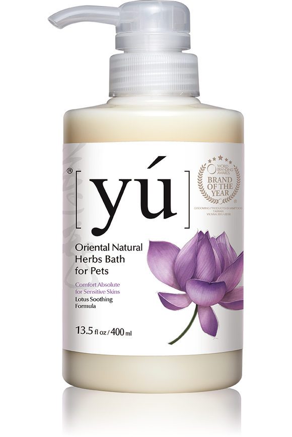 YÚ Oriental Natural Lotus Soothing Formula Shampoo (400ml)