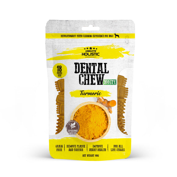 Absolute Holistic Turmeric Boost Dental Chew (Value Bag) 160g