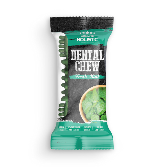 Absolute Holistic Dental Chew for Dogs (Mint)