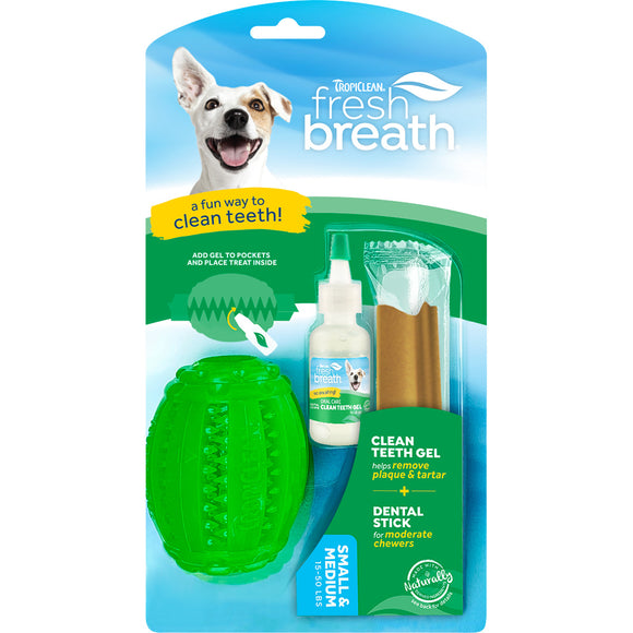 Tropiclean Fresh Breath Fresh N’ Fun Dental Chew Toy for Dogs