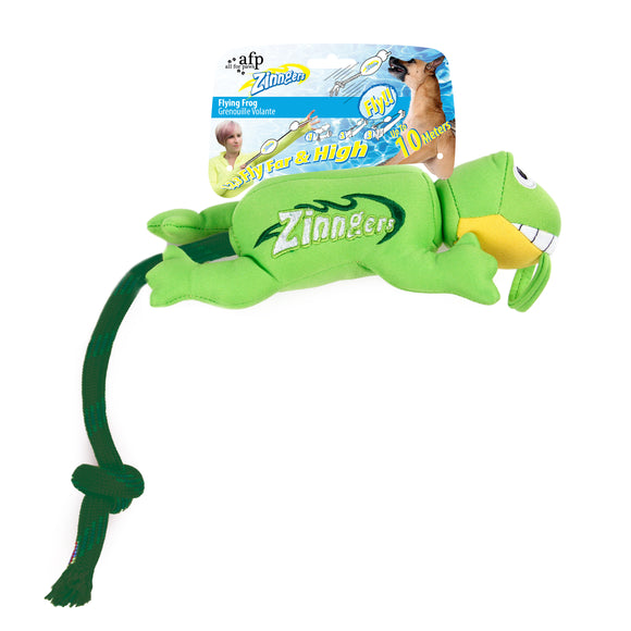 AFP Chill Out Zinngers Flying Frog for Dogs