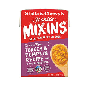 [SC-MMI-TP-5.5] Stella & Chewy’s Marie's Mix-Ins Turkey & Pumpkin Recipe for Dogs (5.5oz)