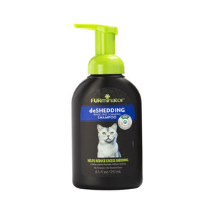 FURminator deShedding Rinse Free Foaming Shampoo for Cats (8.5oz)
