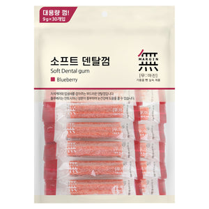 [BW4005] Bow Wow Mumargin Soft Dental Gum for Dogs (Blueberry) 270g