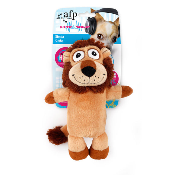 AFP Ultrasonic Simba Squeaky Toy for Dogs