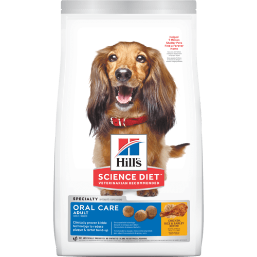 (9281) Hill's® Science Diet® Adult Oral Care Dog Dry Food (4lbs)
