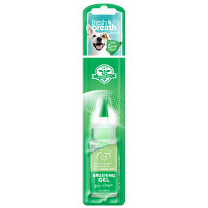TropiClean Fresh Breath Brushing Gel for Dogs (2oz)