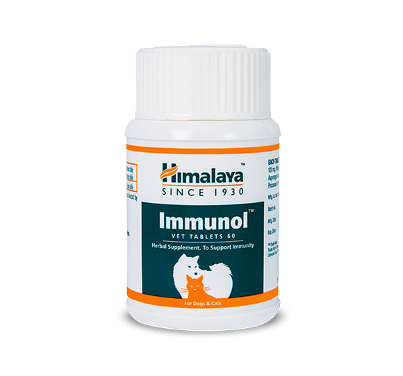Himalaya Immunol Vet Tablets (Immunity) for Dogs & Cats (60s)
