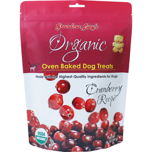 Grandma Lucy’s Organic Oven-Baked Cranberry Treats for Dogs (14oz)