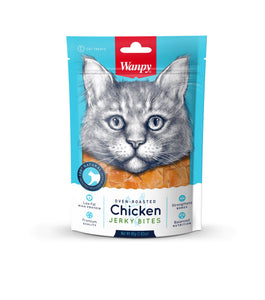 [WP-343] Wanpy Oven Roasted Chicken Jerky Bites Cat Treats (80g)
