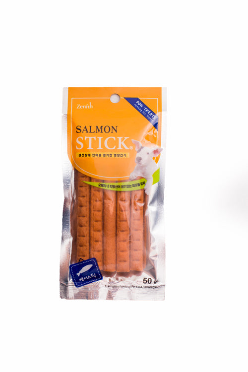 [BW2002] [Bundle of 5 at $10] Bow Wow Salmon Stick Treats for Dogs (50g)