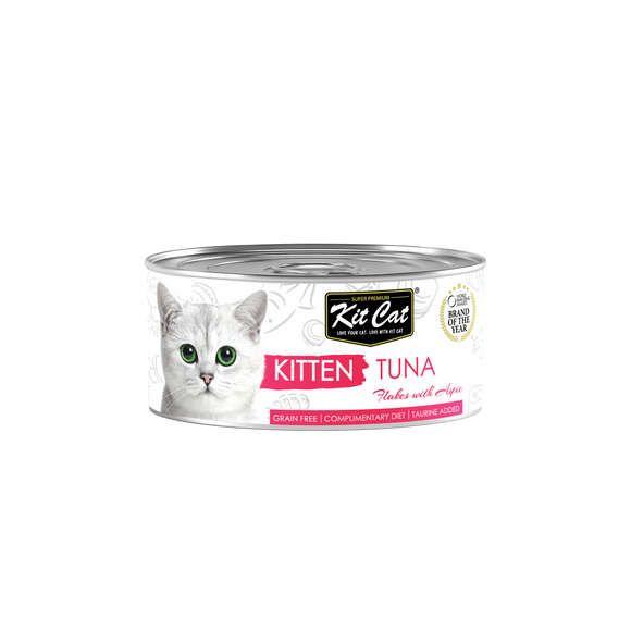 [1carton] Kit Cat Topper Series Canned Food (Kitten Tuna) 80g x 24cans