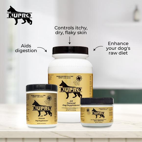 Nupro All Natural Dog Supplement (3 sizes)