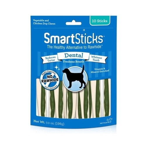 SmartBones Dental SmartSticks for Dogs (10 pieces)
