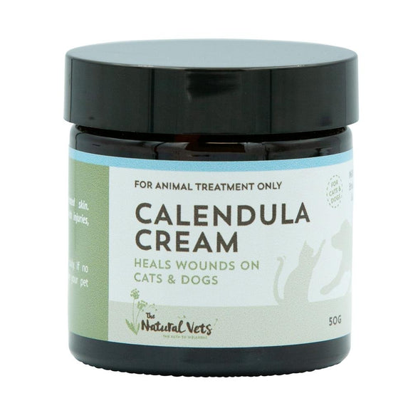 The Natural Vets Calendula Cream for Dogs & Cats (50g)