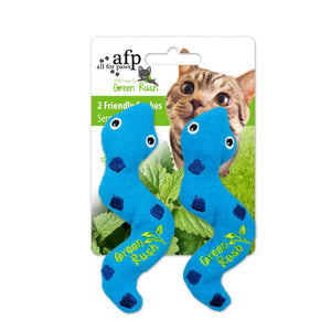 AFP Green Rush Silly Snakes Catnip for Cats
