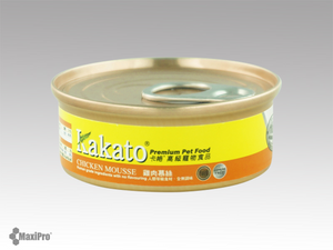 Kakato Premium Chicken Mousse Canned Food for Dogs & Cats (40g)