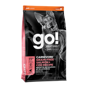 Petcurean Go! Dry Food (Salmon + Cod Recipes) for Dogs (2 sizes)