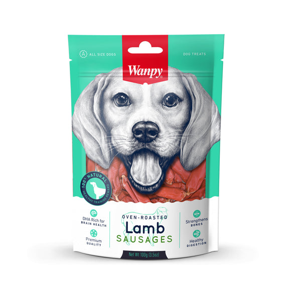 [WP-039] Wanpy Lamb Sausage Dog Treats (100g)
