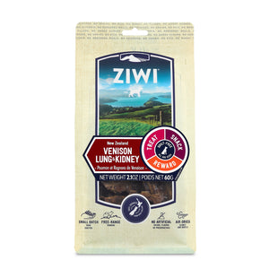 [ZP621] ZIWI Venison Lung & Kidney Treats for Dogs (60g)