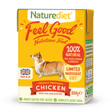 Naturediet Feel Good Nutritious Wet Food for Dogs (Chicken) 2 sizes