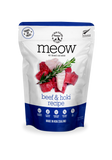 NZ Natural MEOW Air Dried Beef & Hoki Bites Treats for Cats (100g)