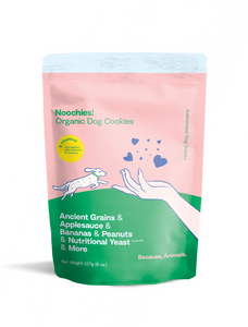 Because Animals Noochies Organic Dog Cookies Treats (227g)