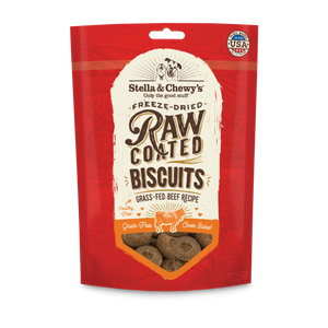 Stella & Chewy’s Freeze-Dried Raw Coated Biscuits (Grass-Fed Beef) 9oz