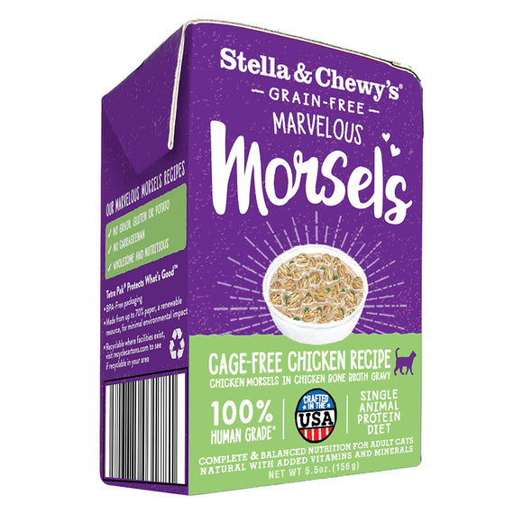 Stella & Chewy’s Marvelous Morsels Cage-Free Chicken Recipe for Cats (5.5oz)