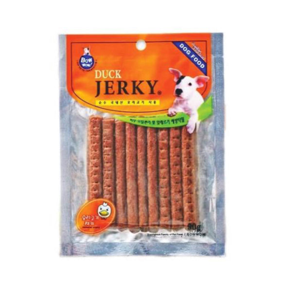 [BW1088] Bow Wow Duck Jerky Treats for Dogs (90g)