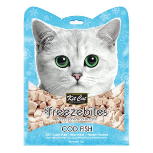 Kit Cat Freeze Bites Treats for Cats (Codfish) 15g