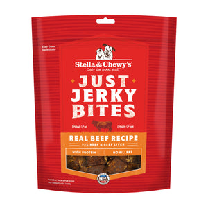 Stella & Chewy’s Just Jerky Bites Beef Treats for Dogs (6oz)