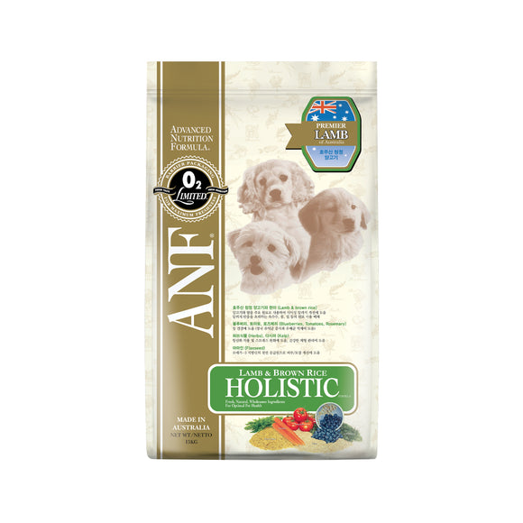 ANF Canine Holistic Lamb & Brown Rice Dry Food for Dogs (2 sizes)